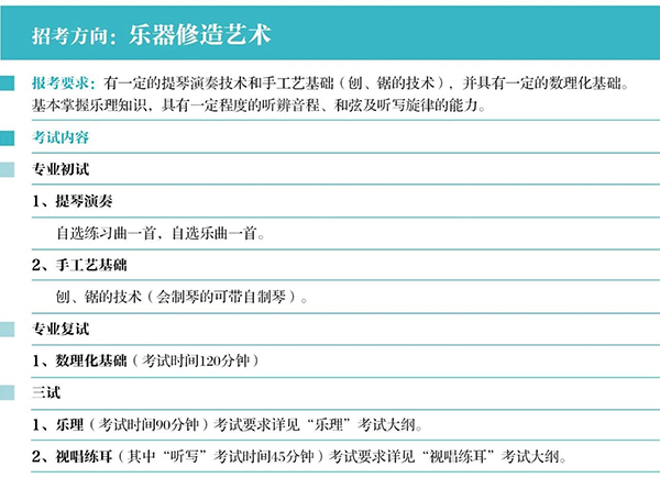 上海音乐学院2019年招生简章