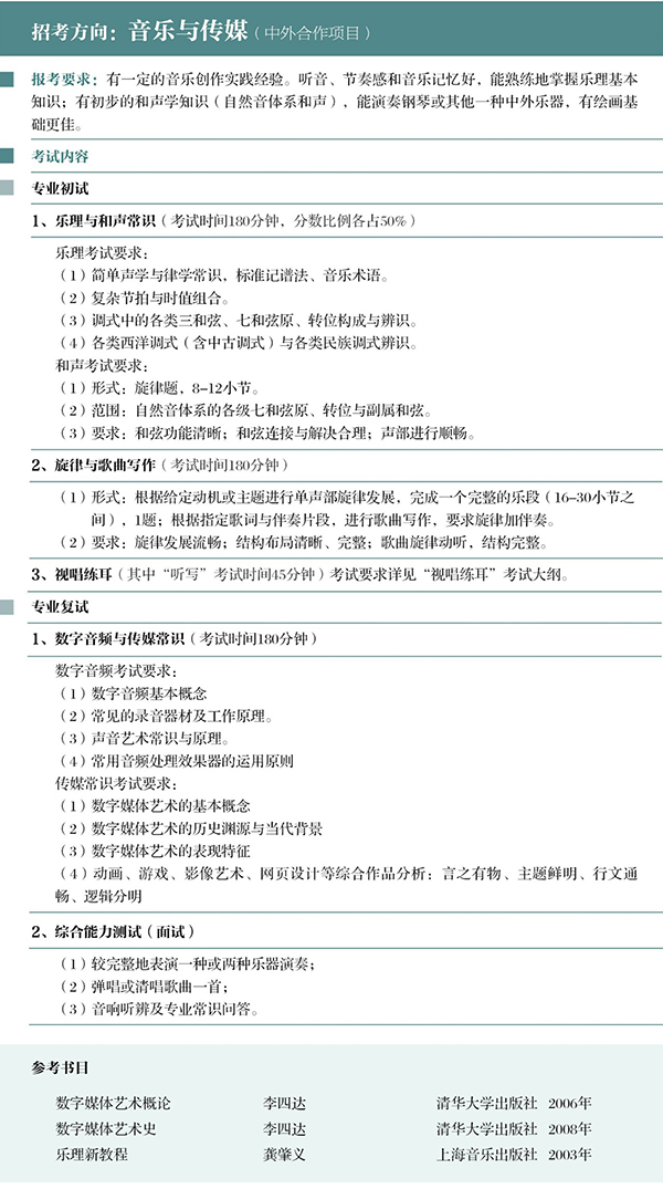 上海音乐学院2019年招生简章 上海音乐学院2019年招生简章