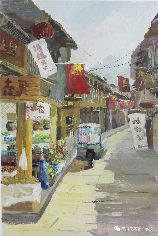 勾勒美景描绘青春    可爱的你们亦是最美风景   色彩篇  上里古镇