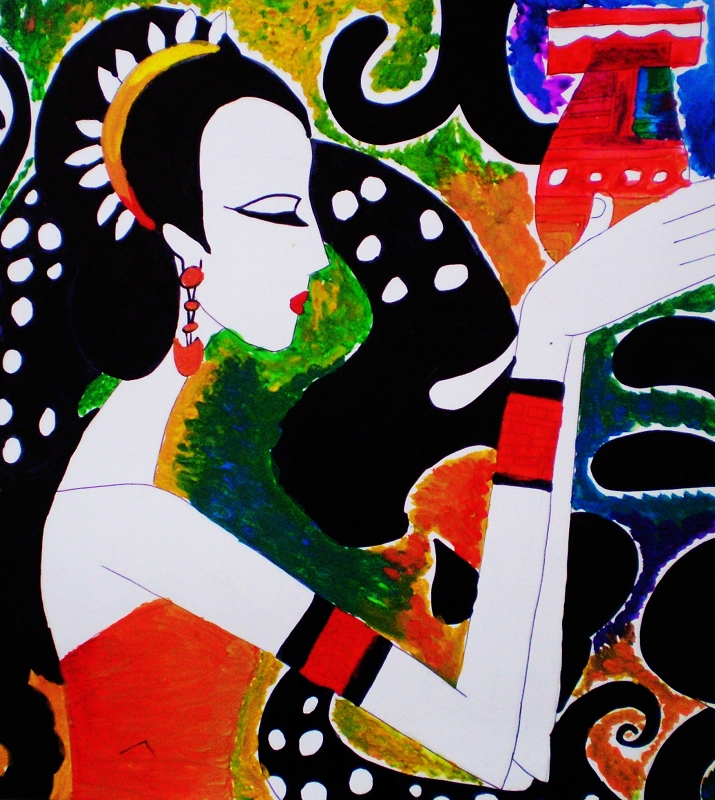 装饰色彩图片大全 装饰色彩画画图片